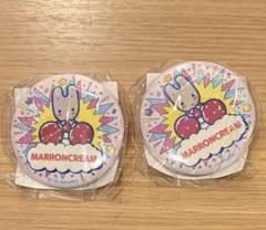 サンリオフェス 缶バッチ　マロンクリーム