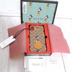 新品・未使用　GUCCI(グッチ)iPhoneケースX・XS用　ディズニーコラボ