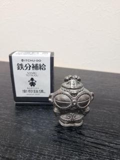 遠野の石！鉄分補給！ごはんの幸＆南部鉄偶（岩手特産/鋳鉄/遠