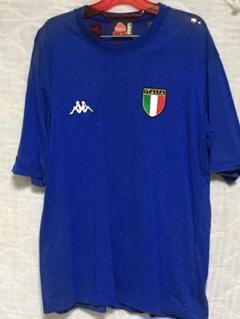 ●90s 00s Kappa カッパ サッカーイタリア代表 刺繍長袖ゲームシャツ 2025年最新】イタリア代表 kappaの人気アイテム - メルカリ