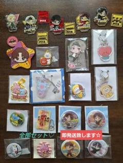 BTS TinyTAN 缶バッジ アクリルスタンド コンプリート BTS TinyTAN 缶バッジ アクリルスタンド コンプリート