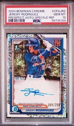 /299 PSA10 Jeremy RODRIGUEZ TOPPS auto