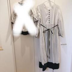 ハンドメイド　ワンピース　バイカラー　SORRISO様