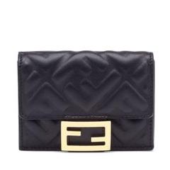 【新品・未使用】FENDI フェンディ バゲット マイクロ 三つ折り財布