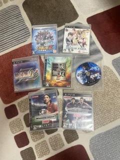 PS3 ソフト ロボット対戦 戦国 三國無双 ウイニングイレブンなど７枚セット