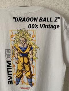 【00s】ドラゴンボールZ 超サイヤ人3 孫悟空 アニメT 染み込みプリント