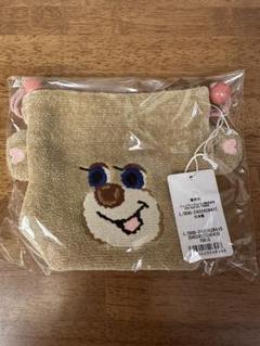新品 未使用】フェイラー ドアップテディガール 耳付き巾着 L