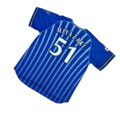 ベイスターズ　宮崎　51 ハイクオリティーレプリカユニフォーム　旧ビジター　M