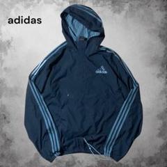 【ちくわ】y2k adidas ハーフジップ アノラックパーカー 短丈 ちくわ様専用】y2k adidas ハーフジップ アノラックパーカー 短