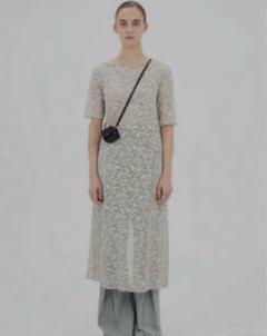 MURRAL stretch lace dress ワンピース グレー Sサイズ MURRAL stretch lace dress ワンピース グレー Sサイズ - メルカリ