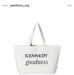 goodness × kennedy magazine コラボトートバッグ