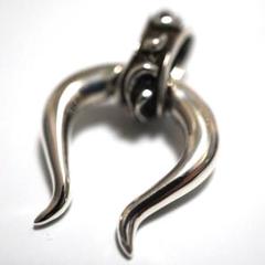 幸運のホースシューです　純銀スターリングシルバー925 メルカリ便で送付します ネックレス Silver925 蹄鉄 幸運 プレゼント 開運 ホースシュー