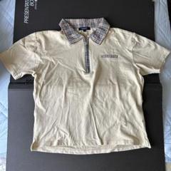 美品 Burberry ベージュ ポロシャツ 半袖 - メルカリ