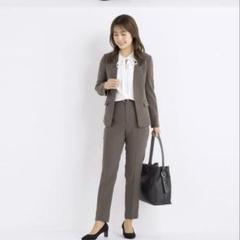 ② 新品　AOKI＆Oggiコラボ　ダブルジャケット ワイドパンツ スーツ AOKI＆Oggiスペシャルコラボ！ 働く私の「新スタンダード