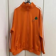 ★ビッグシルエット★ PUNYUS フードジャージ オレンジ ニンジン 3XL PUNYUS ジャージ にんじん サイズ1 - メルカリ