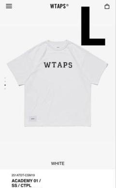 WTAPS Academy 01 SS Ctpl White 新品未使用品 L
