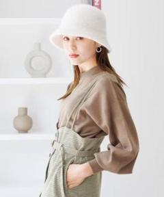 mysty woman ボリュームスリーブハイネックニット ニットのサムネイル