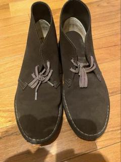 未使用級✨クラークス　デザートブーツ　チャッカブーツ　13292 レザー　艶あり Clarks クラークス 13292 DESERT BOOT スエード デザートブーツ