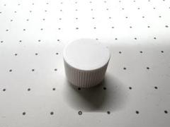 ロータリーエンコーダー ノブ 3Dプリンター製マットホワイト 高さ10mm 2個のサムネイル