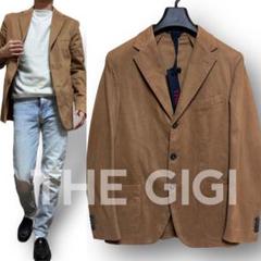 新品 THE GIGI ザジジ 伸縮性 コットンスウェード ジャケット 50