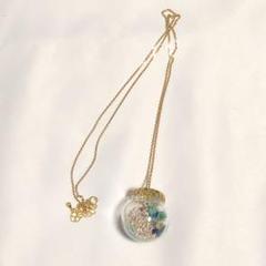 ボトル型ドライフラワーペンダント ハンドメイド - メルカリ