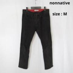 【値下げ◎】 nonnative / テーパード ブラック デニム パンツ M
