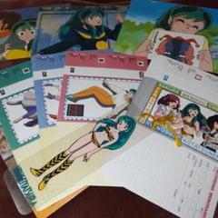昭和レトロ　うる星やつら　高橋留美子　しおり　カセットラベル　ポストカード