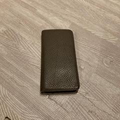 【完売カラー♪】 iPhone SE チャコールグレー 【ボナベンチュラ】 チャコールグレー × トゥルーグレー（グレー系）のバッグ