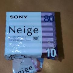 Amazon | SONY MD (ミニディスク) 80分 10PACK NEIGE(ネージュ