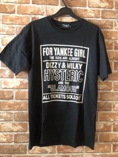 ヒステリックグラマーシンプルTシャツSサイズブラック