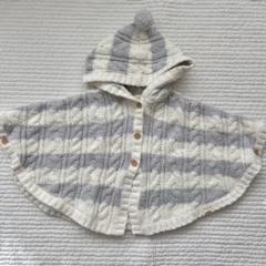 【美品】ジェラートピケ ジェラピケ ベビーポンチョ80-90★★