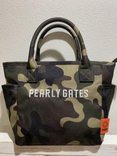 PEARLY GATES 迷彩柄バッグ 大容量 未使用品 PEARLY GATES 迷彩柄ロッカーバッグ