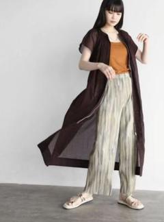 【新品】RADIATE ラディエイト ジップ コットン ワンピース ブラウンのサムネイル