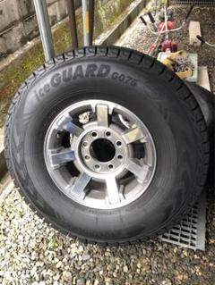 【希少】ハマーH2 純正ホイール　ヨコハマ　アイスガード　315/70R 17 315/70/r17 ヨコハマアイスガードハマーH2純正ホイール21年製