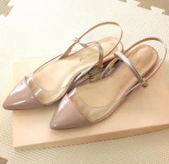 【未使用】JILL STUART スリングバックサンダル　22.5