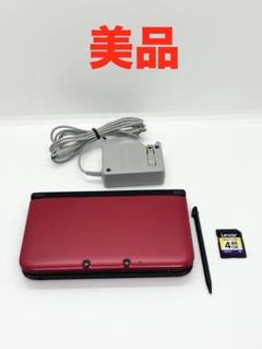【美品】ニンテンドー3dsll レッドブラック　本体　充電器付き