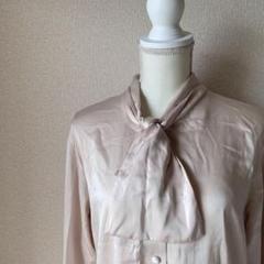 comme ca du mode コムサデモード　ボウタイブラウス　シャツ