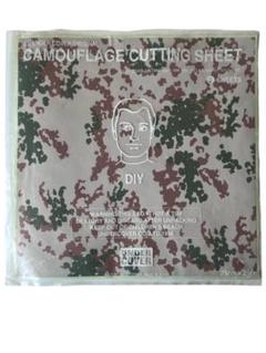 UNDERCOVER CAMO CUTTING SHEET GI JOE