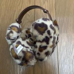 ディズニー　耳当て　イヤーマフ　ヒョウ柄　着画あり！！！！ ディズニー 耳当て ヒョウ柄 イヤーマフ - メルカリ
