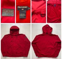 美品 90s POLO SPORT HI TECH マウンテン パーカー 赤 L 美品 90s POLO SPORT HI TECH マウンテン パーカー 赤 L - メルカリ