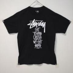 ステューシー★Stussy ★ストゥーシー★ブラック★ Tシャツ★ size:M