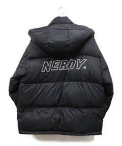 NERDY フード付き2wayダウンジャケット Sサイズ 黒 NERDY フード付き2wayダウンジャケット Sサイズ 黒