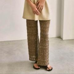 パンツ TODAYFUL  mix crochetlace pants TODAYFUL（トゥデイフル）の「ミックスクロシェットパンツ