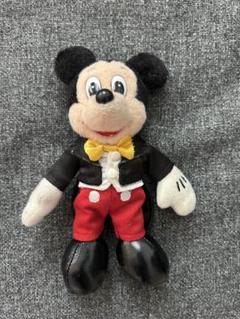 タグ付き　ヴィンテージ品　ミッキーマウス　タキシード　ぬいぐるみ メール便送料無料対応可】 タグ付き ぬいぐるみ タキシード