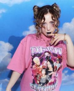 ピンク RE. 仲里依紗 3rdアニバーサリーツアーTシャツ ライブ
