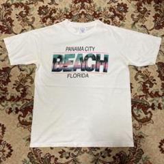 90s ビーチ　サーフ　シングルステッチ　usa製　Tシャツ　ヴィンテージ　古着