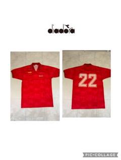 90sディアドラ ヴィンテージサッカーシャツ ベルギー代表モデル