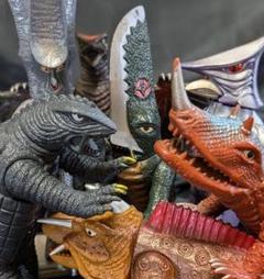 昭和ガメラ　登場怪獣ソフビ　まとめ 昭和ガメラ＆登場怪獣（バンダイ）ソフビフィギュア