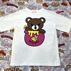 ヒステリックグラマーヒスベア鬼ベアTシャツオーバーサイズ ヒステリックグラマーファックベアヒスベアホワイトオーバー