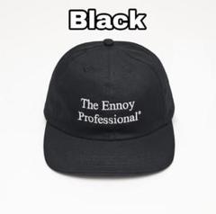 本物　美品　ENNOY エンノイ　スタイリスト私物　コットンキャップ　ブラック 新品- エンノイ ENNOY COTTON CAP スタイリスト私物 キャップ